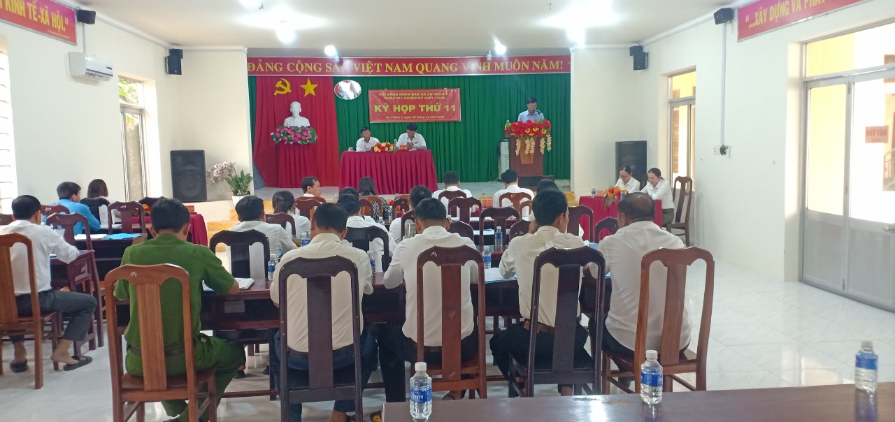 Hội đồng nhân dân xã An Thạnh 1 tổ chức kỳ họp thường lệ cuối năm 2023 (kỳ họp thứ 11) HĐND xã khóa XII, nhiệm kỳ 2021-2026.
