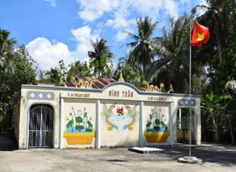 Đình Thần Trung trực ấp An Thường, xã An Thạnh 1